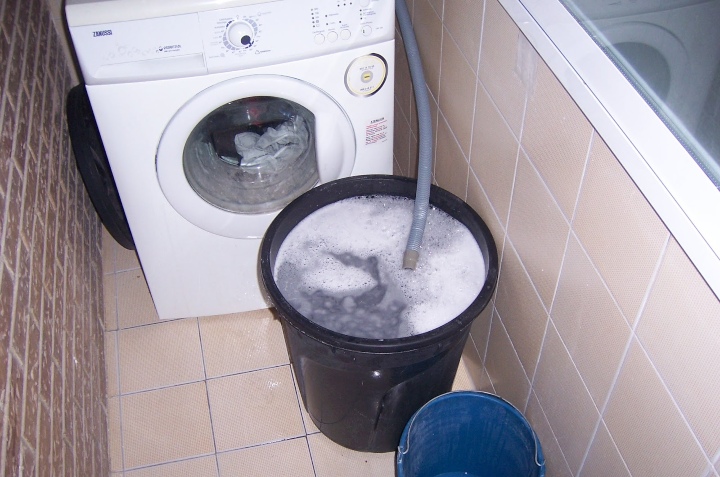 agua de lavadora reutilizada para riego